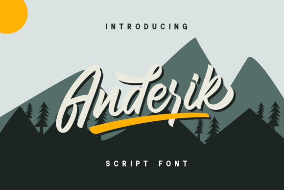 Anderik: The Joyful Script Handwritten Font for Branding