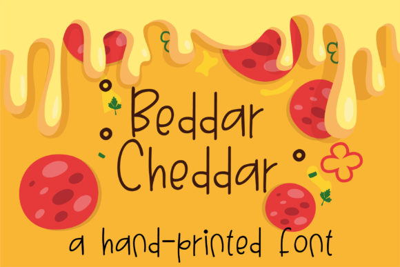 Beddar Cheddar: The Whimsical Script Font for Engaging Editorial Design