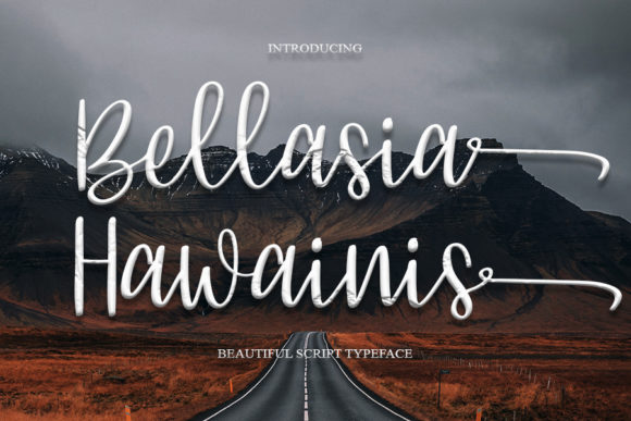Bellasia Hawainis: A Romantic Script Font for Elegant Branding