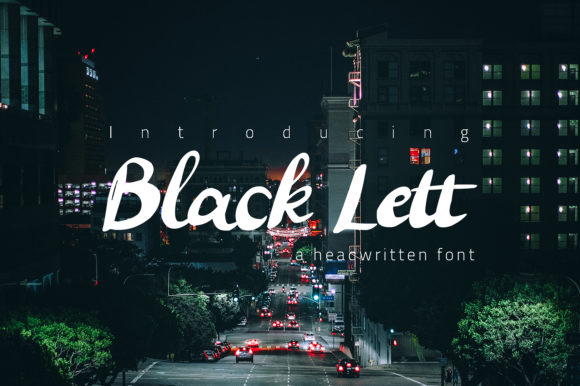 Black Lett: A Bold Script Font for Distinctive Brand Identity