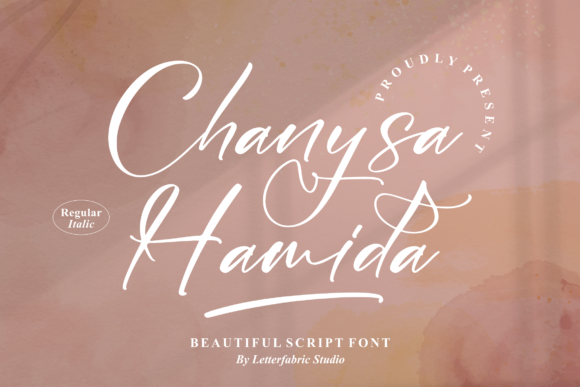 Chanysa Hamida Script Font for Elegant Branding
