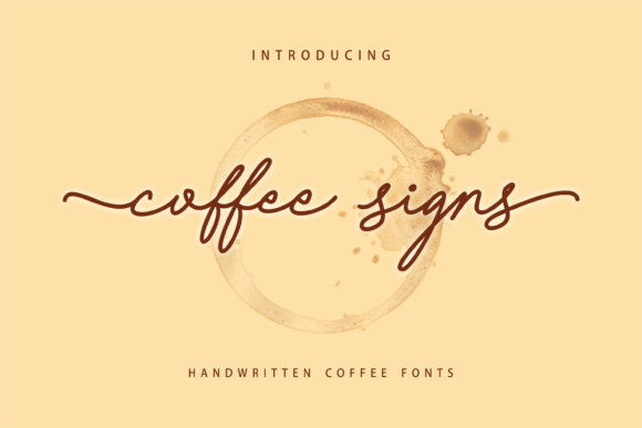 Coffee Signs: The Minimal Handwritten Typeface for Digital Branding