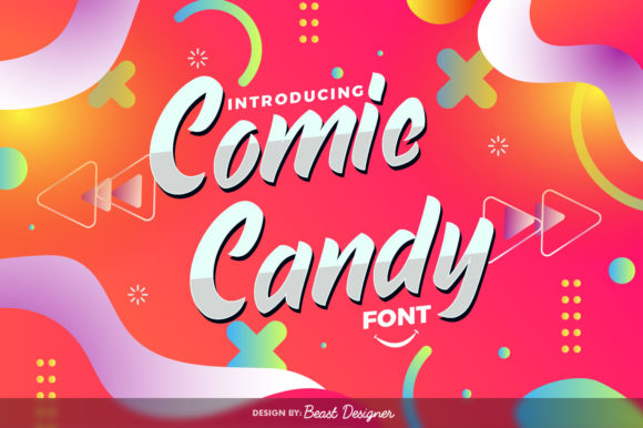 Comic Candy: A Fun Script Font for Elevated Editorial Design