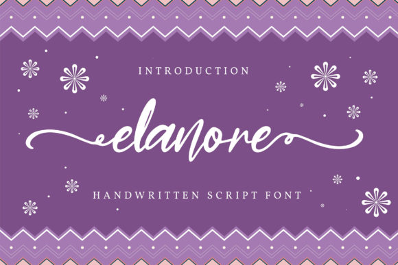 Elanore: A Whimsical Script Font for Relaxed Brand Identity