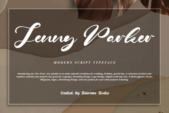 Jenny Parker: A Dazzling Script Font for Modern Web Design