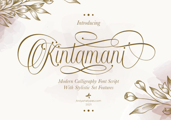 Kintamani: The Enchanting Handwritten Font for Romantic Brand Identities