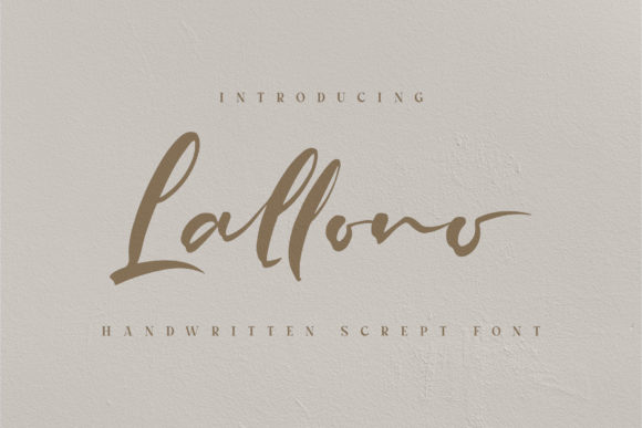 Lallono Script Font Review for Elegant Branding