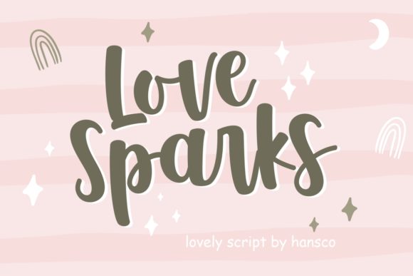 Love Sparks: The Relaxed Script Font for Warm, Personalized Branding