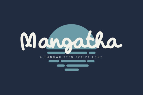Mangatha Script Font for Elegant Branding and Crafts