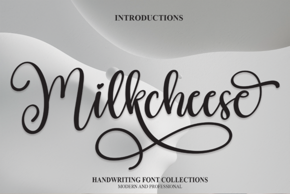 Milkcheese: A Beautiful Script Font for Elegant Branding
