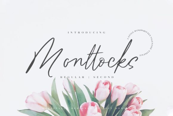 Monttocks: A Stylish Script Handwritten Font for Editorial Design
