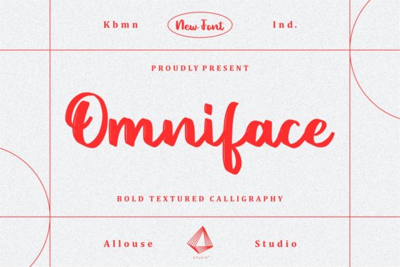 Omniface: A Versatile Script Handwritten Font for Editorial Design
