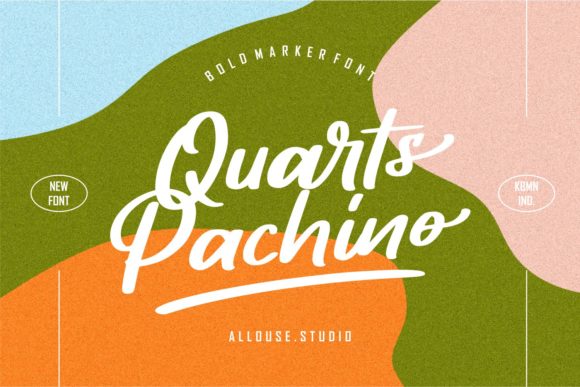Quarts Pachino: The Cursive Brushed Script Font for Warm Branding