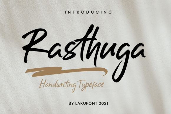 Rasthuga Font for Modern Web Design and Brand Identity