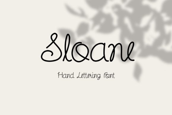 Sloane: An Elegant Script Handwritten Font for Editorial Design