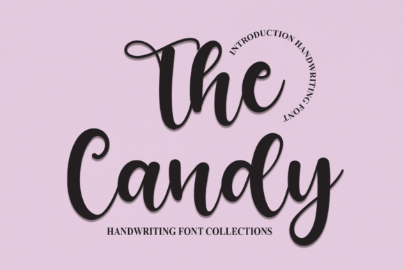 The Candy: A Chic Script Handwritten Font for Editorial Design